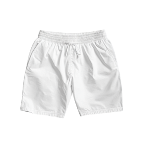 Athletic White Training Shorts